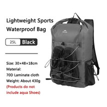 Naturehike 25L River Trek Backpack Camping Lightweight 430g Waterproof Bag Outdo - £121.88 GBP