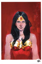 Rod Reis SIGNED DC Comics / JLA Art Print ~ Wonder Woman - $29.69