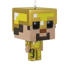 Hallmark Funko POP! Exclusive Christmas Ornament Minecraft Steve in Gold Armor - £25.54 GBP