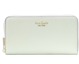 New Kate Spade Leila Large Continental Wallet Pebble Leather Lime Sherbert - £60.67 GBP