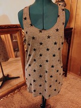 Alternative  Womens Meegs Racerback  Tank Top Stars Size X-Large - $9.80