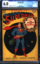 Superman #53 (1948) CGC 6.0 -- Classic 10th Anniversary cover; Origin re... - $2,216.75