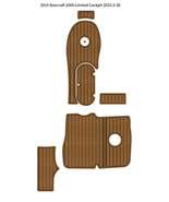 2019 Starcraft 2000 Limited Cockpit Mat Boat EVA Foam Faux Teak Deck Flo... - $956.02 CAD