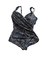 Miraclesuit Leopard Print One-Piece Swimsuit With Padded Cups Approximat... - $389.75 MXN