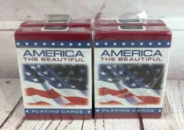 4 Packs Bicycle America Playing Cards - SEALED - £11.67 GBP
