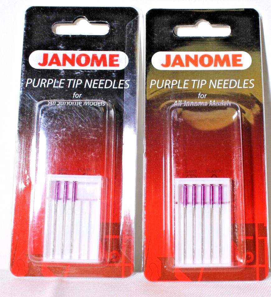 NIP Janome Purple Tip Sewing Needles - $25.64