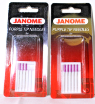 NIP Janome Purple Tip Sewing Needles - £20.46 GBP