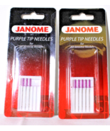 NIP Janome Purple Tip Sewing Needles - £20.27 GBP