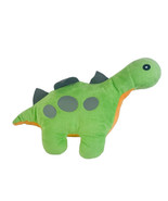 Green/Gold Dino Plush A &amp; A Global Stuffed Animal Toy Spikes - $12.84 CAD