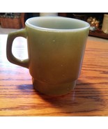 000 Vintage Green Fire King Ware Anchor Hocking Coffee Tea Mug - £7.81 GBP