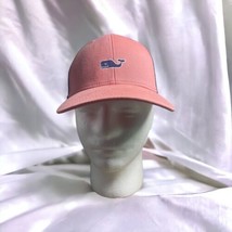 Vineyard Vines Cap Unisex Adjustable Pink/Salmon/Navy Whale Truckers Hat Mesh - £11.62 GBP