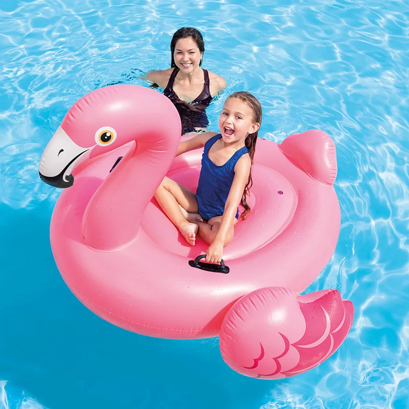 INTEX 57558 Little Flamingo Mount Flamingo Children Adult Mount Floating Bed - £43.78 GBP