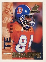 1997 Pinnacle Inside #30 Shannon Sharpe Denver Broncos NFL Football Card  - £0.93 GBP