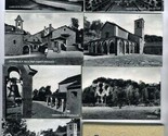 Santuario Della Verna 18 Black and White Souvenir Photo Set Italy - £11.71 GBP