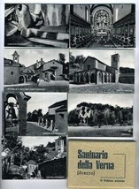 Santuario Della Verna 18 Black and White Souvenir Photo Set Italy - £11.66 GBP