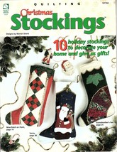 House of White Birches Quilting  Christmas Stockings 10 Holiday Patterns - £5.06 GBP
