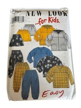New Look for Kids Sewing Pattern 6583 Boys Girls Shirt Pants Skirt Easy ... - $6.99