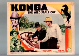 Konga The Wild STALLION-LOBBY CARD-1939-FRED STONE-ROCHELLE HUDSON--VG/FN - £27.54 GBP