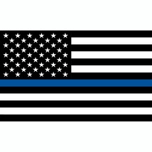 Thin Blue Line American Flag 3ft x 5ft - £11.34 GBP