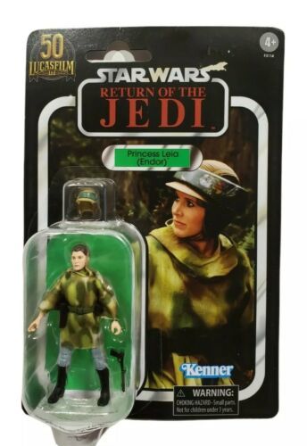 Primary image for Star Wars Return Of The Jedi Figure Princess Leia Endor 3.75" 50TH Anniversary