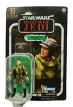 Star Wars Return Of The Jedi Figure Princess Leia Endor 3.75&quot; 50TH Anniversary - £17.51 GBP
