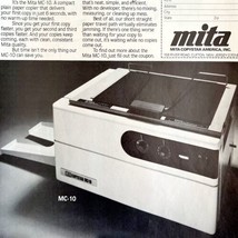 Mita Copystar Amerixa MC-10 1979 Advertisement Vintage Copier Machine DWKK7 - £23.88 GBP
