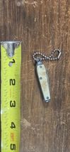 Vintage Pen Knife, Miniature, key ring attachment, celluloid covering, 2... - $5.94
