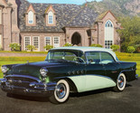 1955 Buick Century Antique Classic Car Fridge Magnet 3.5&#39;&#39;x2.75&#39;&#39; NEW - £2.84 GBP