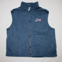 USA Olympics Beijing 2008 Official Vest Size XL Fleece Made in USA - £10.47 GBP