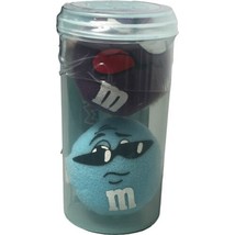 M&M Candy Minis Micro Swarmees Toys Plush Set Purple & Blue Vintage Y2K 2000 - $7.70