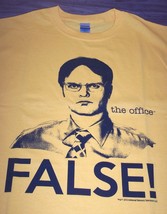 The Office Dwight Schrute False T-Shirt Mens 2XL Xxl New - £14.87 GBP