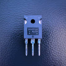 VS-30APF06-M3 30APF06 VISHAY Fast Soft Recovery Diode 600 V 30A TO-247AC - $3.30