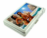 Cabo San Lucas Pin Up Girl D3 Cigarette Case with Built in Lighter Metal... - $20.74
