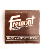 Fremont Hotel And Casino Vintage Matchbook Downtown Las Vegas Unstruck E... - €17,16 EUR