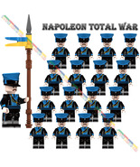16Pcs Napoleon Total War Brunswick Uhlan Soldiers Minifigure Set Bricks MOC Toys - $28.98