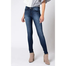 KanCan Los Angeles Mid-Rise Super Skinny Jeans Stretch Dark Wash Size 9 ... - £14.93 GBP
