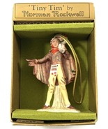 Vintage Norman Rockwell 1979 Charles Dickens&#39; Tiny Tim Gorham Textron Ne... - $9.20 CAD