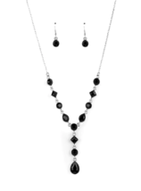 Paparazzi Forget the Crown Black Necklace - New - £3.55 GBP