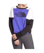 The North Face Train N Logo Sweatshirt Crop Size Medium Blue Black White... - $55.88