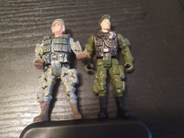 Chap Mei Excite U.S.M.C. Marine 4&quot; Military Action Figure &amp; Lamar&#39;s the Corp Lot - £8.61 GBP