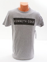 Kenneth Cole Signature Heather Gray Short Sleeve Tee T Shirt Men&#39;s Small... - £27.60 GBP