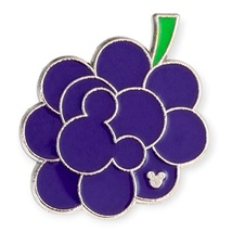 Mickey Icon Disney Pin: Grapes - £15.85 GBP