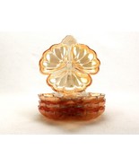 Set of 4 Jeanette 3 Compartment Clover Leaf Dishes, Vintage 1960s Marigo... - $40.14 CAD