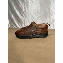 Roper Leather Ostrich Quill Loafer Shoes boots Men&#39;s Size 7 - $30.00