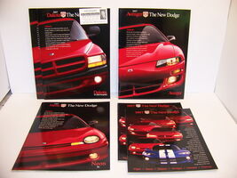 1997 DODGE AVENGER NEON DAKOTA VIPER STRATUS INTREPID SALES BROCHURES (6) - $667.30 MXN