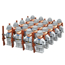 20pcs/set American Civil War 1861 The South Confederate Army Minifigures - $63.79 CAD