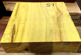 Large Osage Orange Bowl Blank Lathe Turning Wood Lumber 12&quot; X 12&quot; X 3&quot; S7 - £78.26 GBP