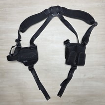 FALCO Nylon Roto-Shoulder Holster w/ Harness Double Magazine Pouch - $141.07