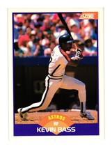 1989 Score #226 Kevin Bass Houston Astros - $3.00