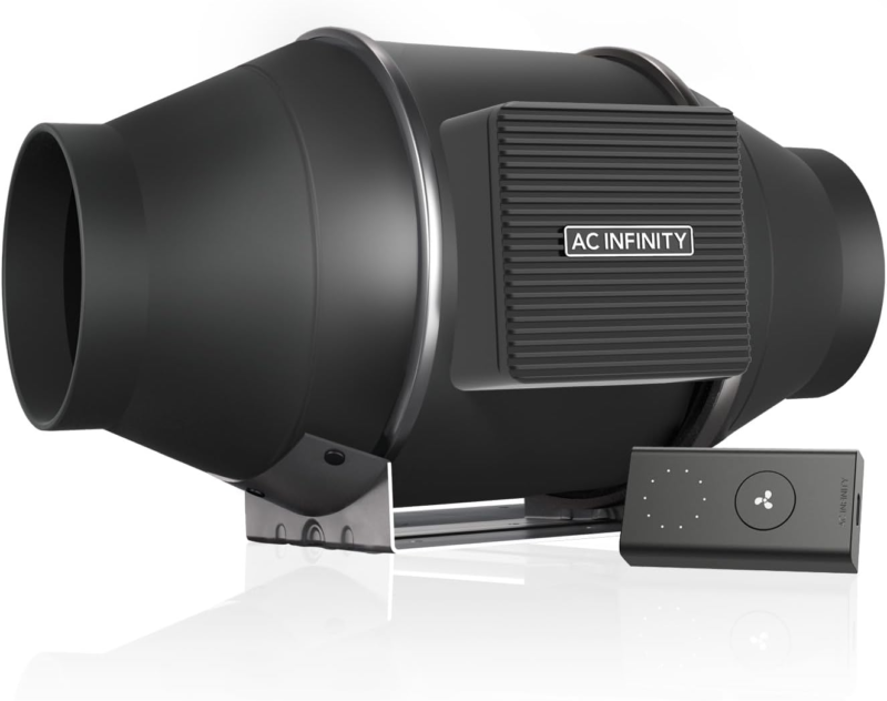 AC Infinity CLOUDLINE PRO S4, Quiet 4” Inline Duct Fan with Speed Contro... - $170.98